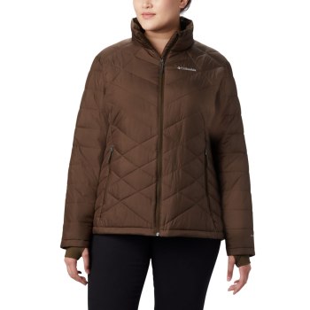 Columbia Ženske Jakne - Heavenly Plus Size Maslinasto Zelene | OPGD-86195